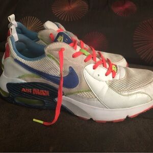 Nike Kids Sneakers White Blue Red